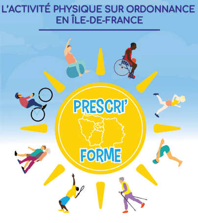 Logo PrescriForme - Activité physique sur ordonnance  - Step by Steph